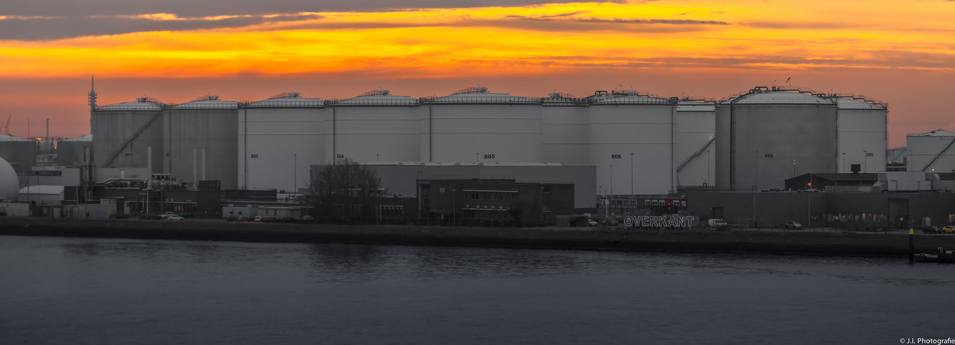 Industrie Hafen Rotterdam