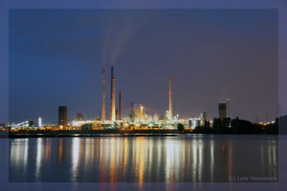 Industrie in Duisburg am Rhein