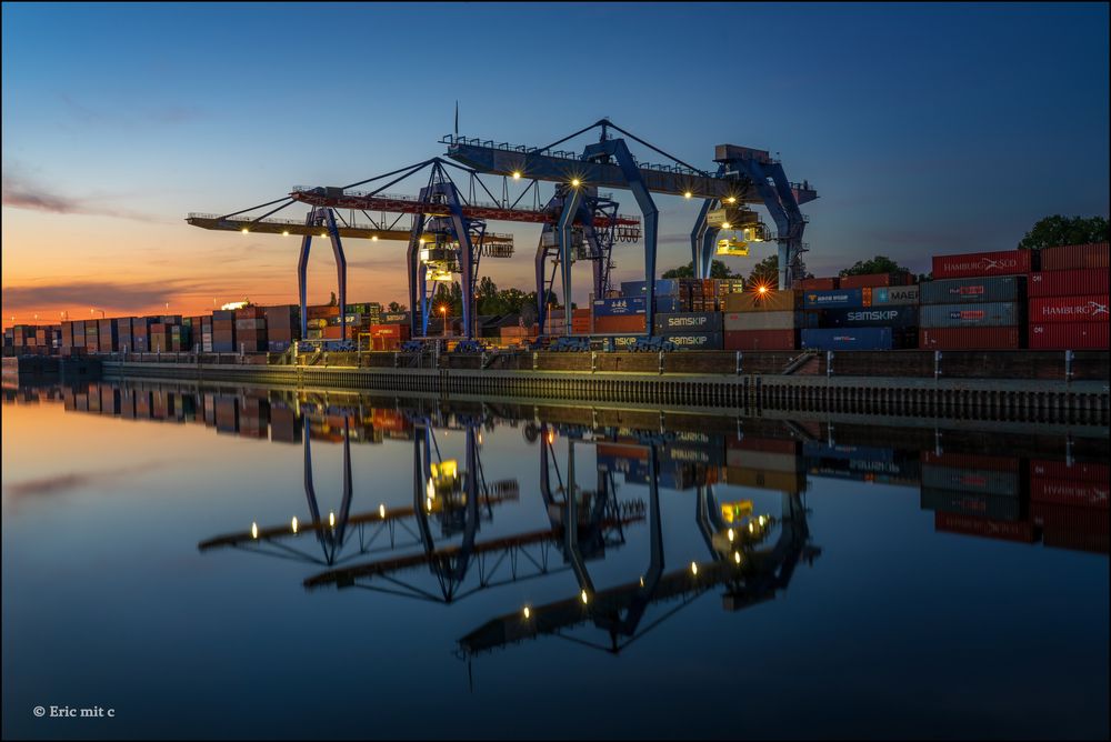 Industrie-Romantik am Mannheimer Hafen