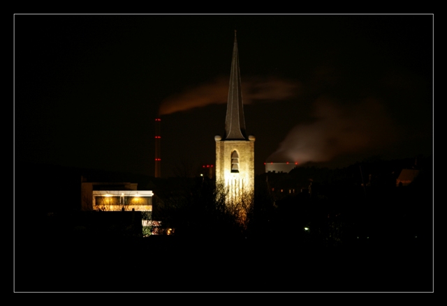 Industrie und Kirche in Neunkirchen/Saar