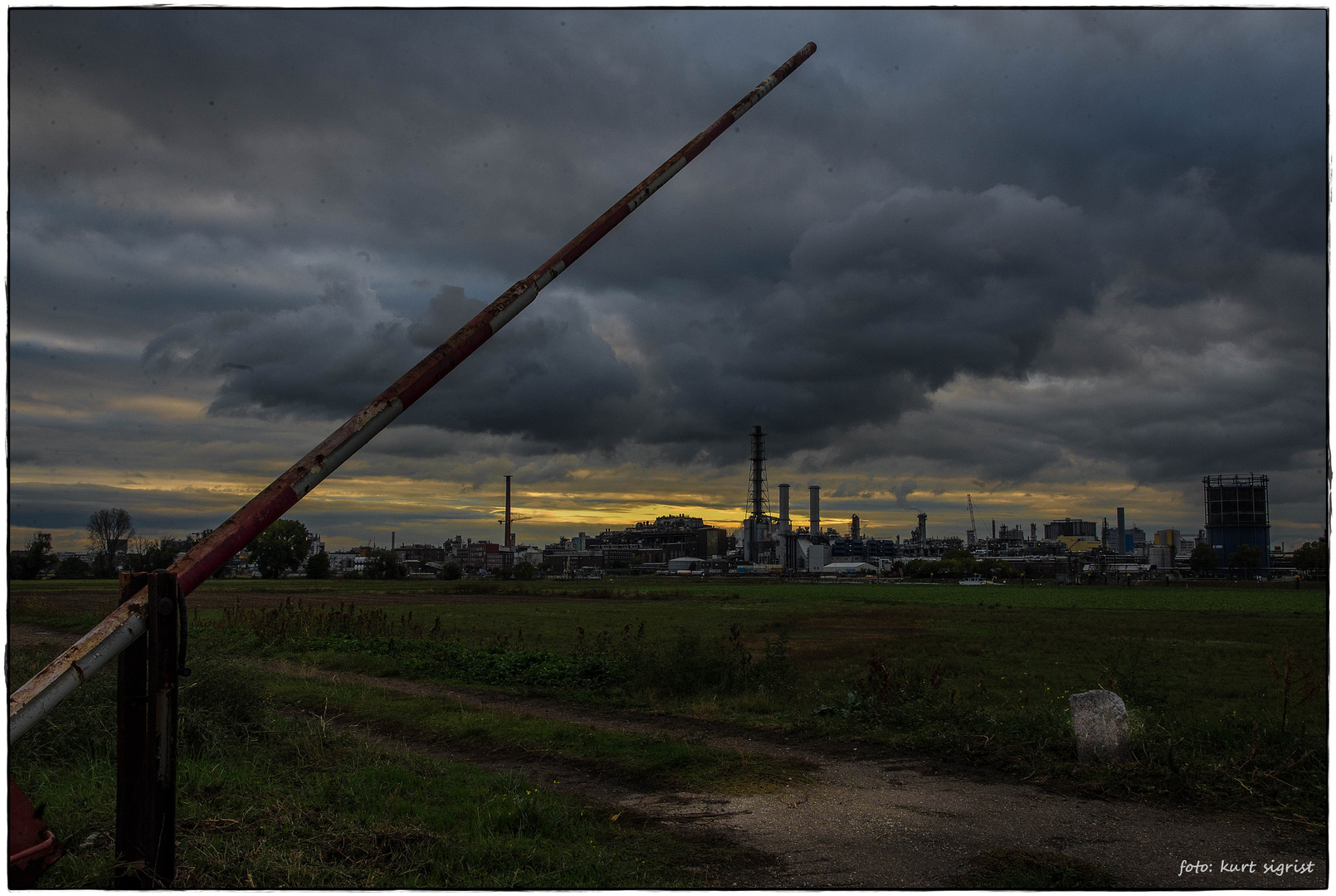 Industrie und Landwirtschaft.....Friesenheimer Insel