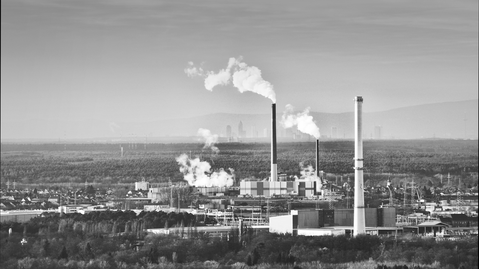 Industrie Wald Stadt Foto Bild Wald Natur Frankfurt Bilder Auf Fotocommunity