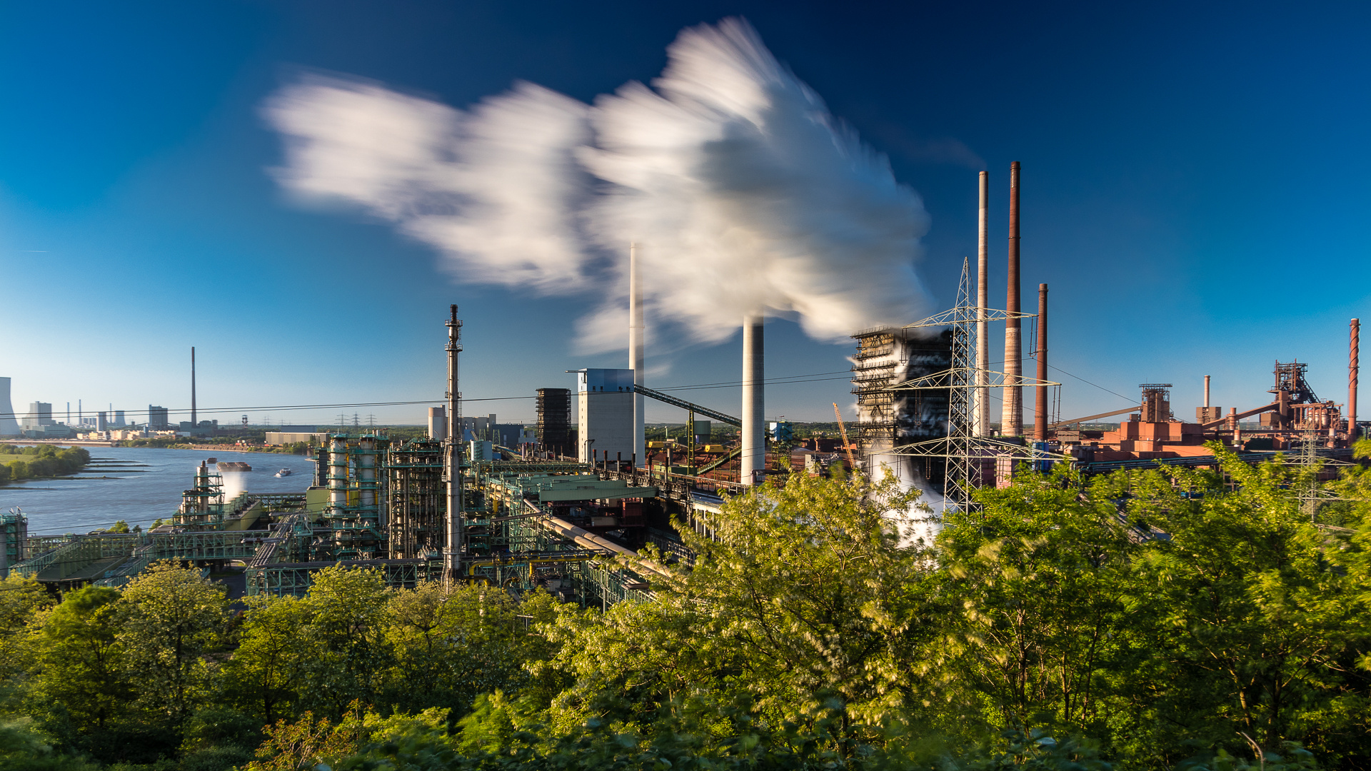 Industrie Wolken