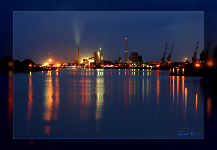 Industrieanlage in Bremen an der Weser