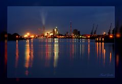 Industrieanlage in Bremen an der Weser