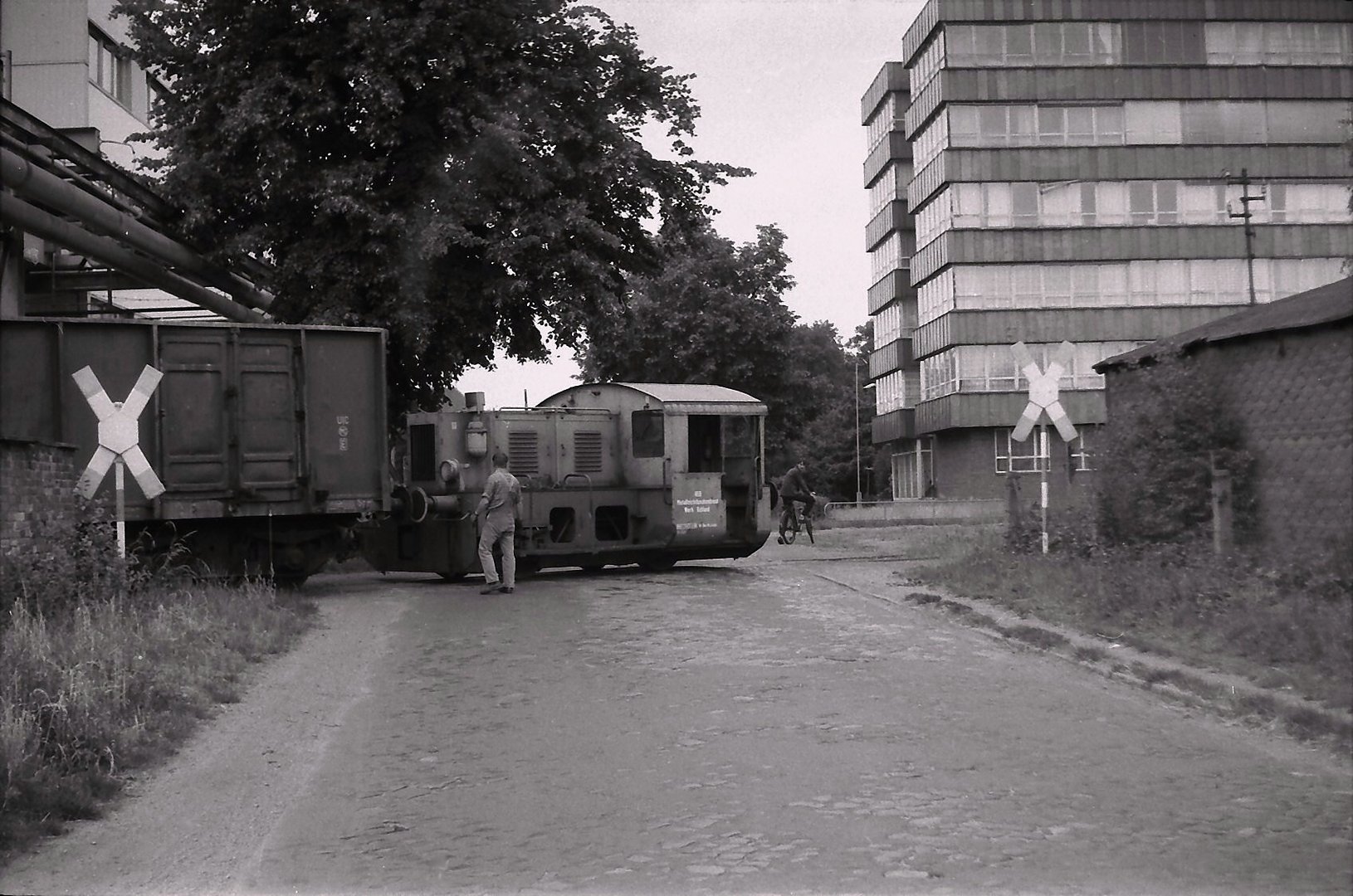 Industrieanschlussbahn in Ruhland