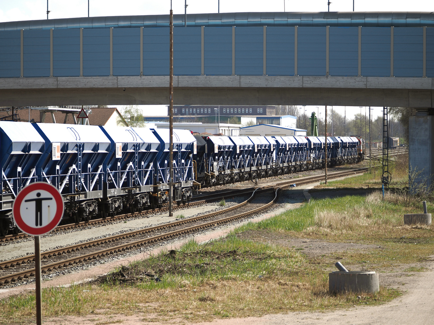 Industriebahn  auf der Peute