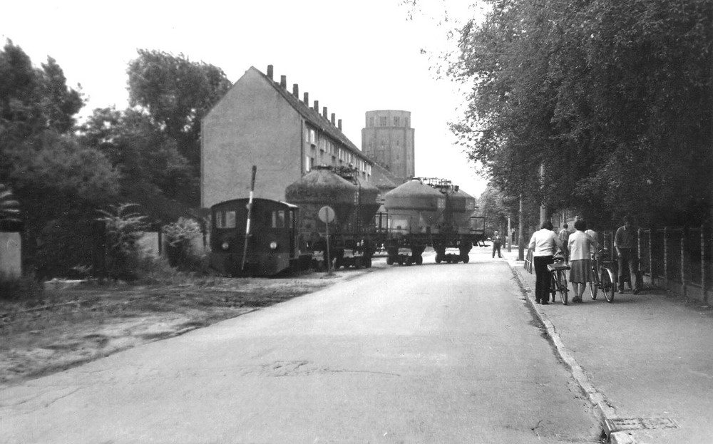 Industriebahn Halle 1982