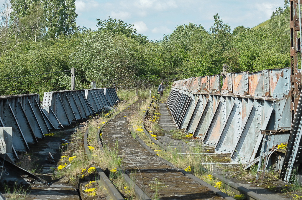 Industriebahnbruecke in Marchienne au Pont  (B)