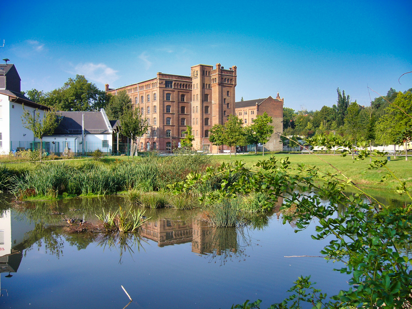 Industriebau im Spiegel