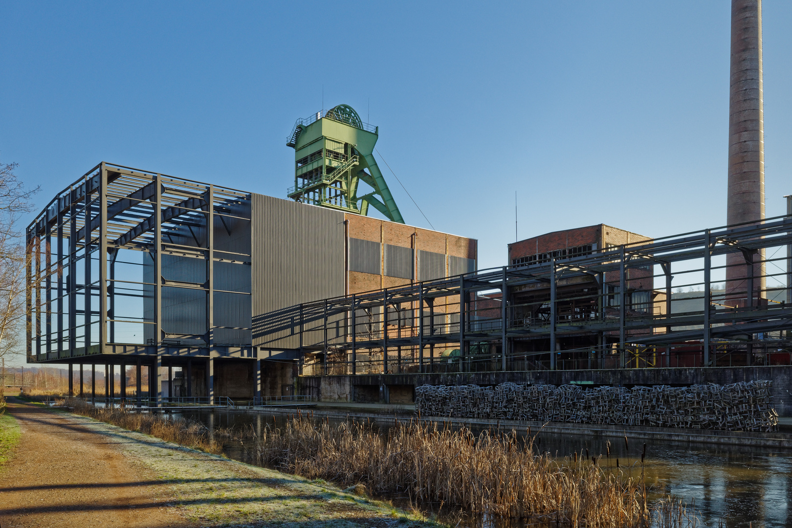 Industriegebäude Bergwerk Reden (Saarland)