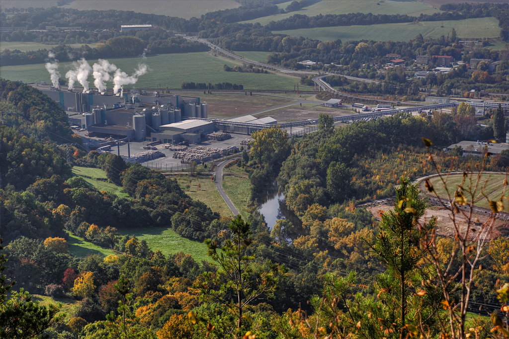 Industriegebiet in HDR