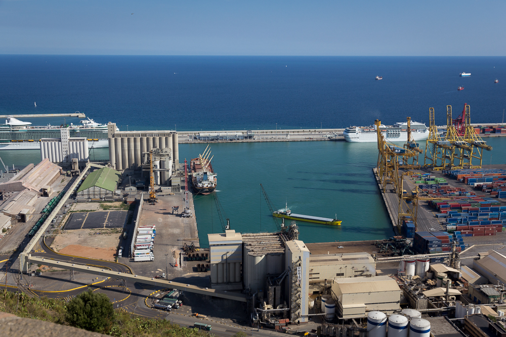 Industriehafen Barcelona