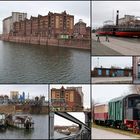 Industriehafen Magdeburg - Eine Collage