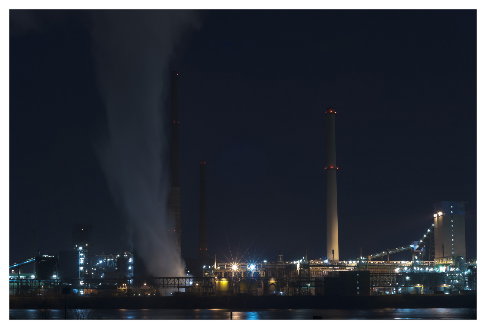 Industriekulisse in Duisburg