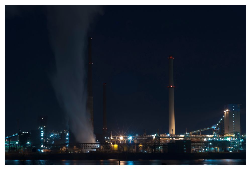 Industriekulisse in Duisburg