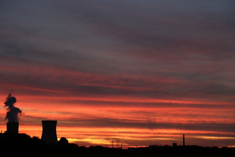 Industriekultur Ruhr - Sonnenuntergang am 14.09.19