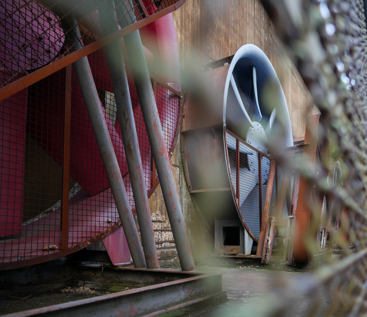 Industriekultur Turbinen im Landschaftspark mal anders