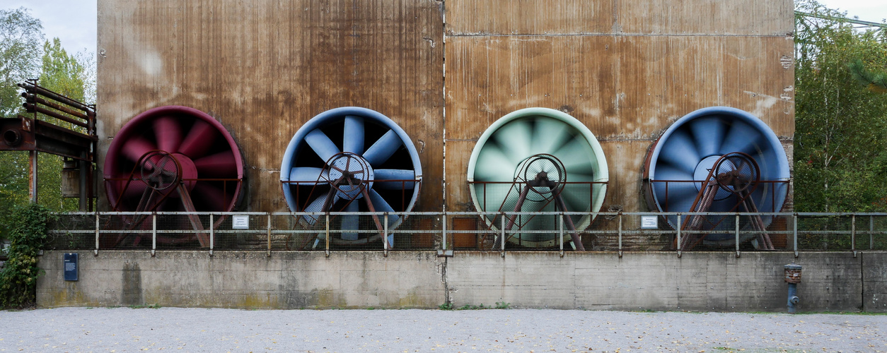 IndustriekulturTurbinen im Landschaftspark Duisburg Nord