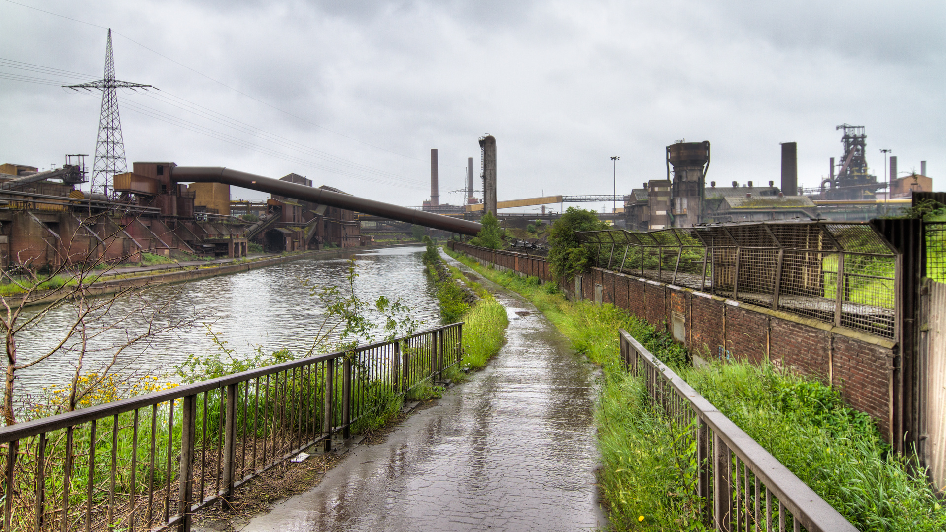 Industrielandschaft Charleroi