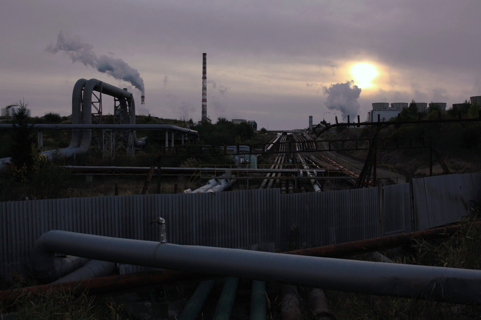 Industrielandschaft in Nordböhmen