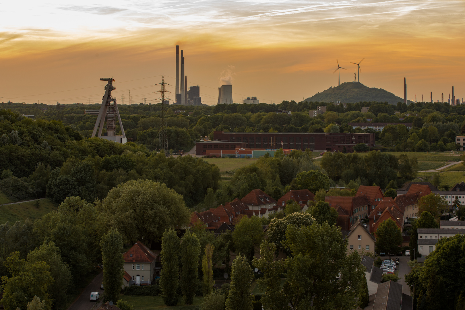 Industrielandschaft Ruhrpott - Rungenberghalde