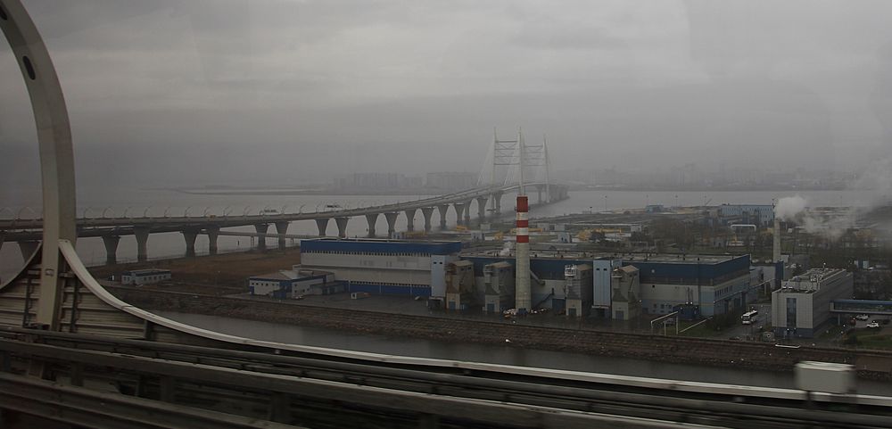 Industrielandschaft St, Petersburg