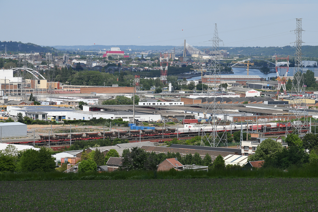 Industrielandschaft zwischen Bressoux und Hermalle sous Argenteau  (B)