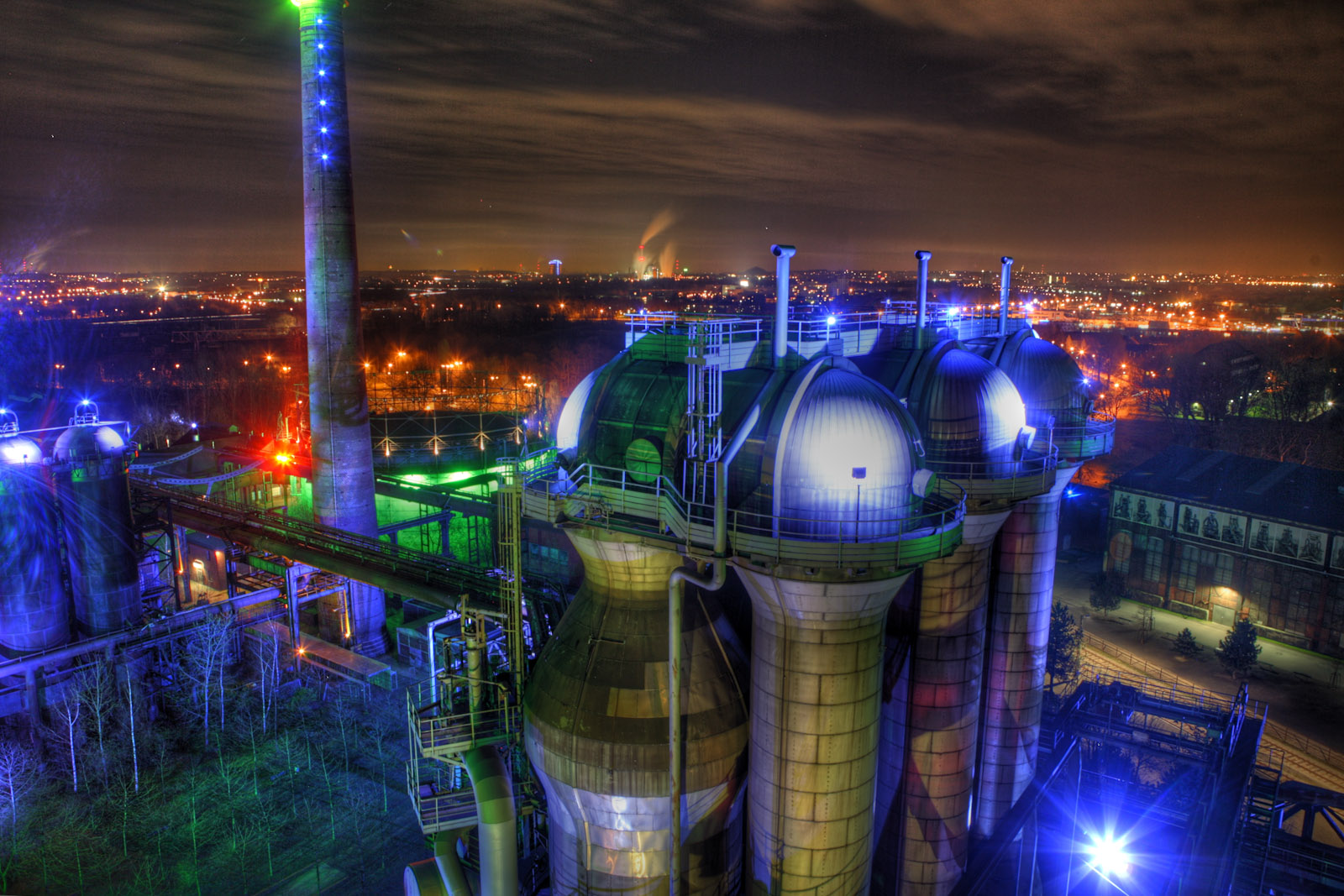 Industriepark Duisburg Foto & Bild techniken, aufnahmetechniken, dri