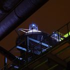 Industriepark Duisburg bei Nacht
