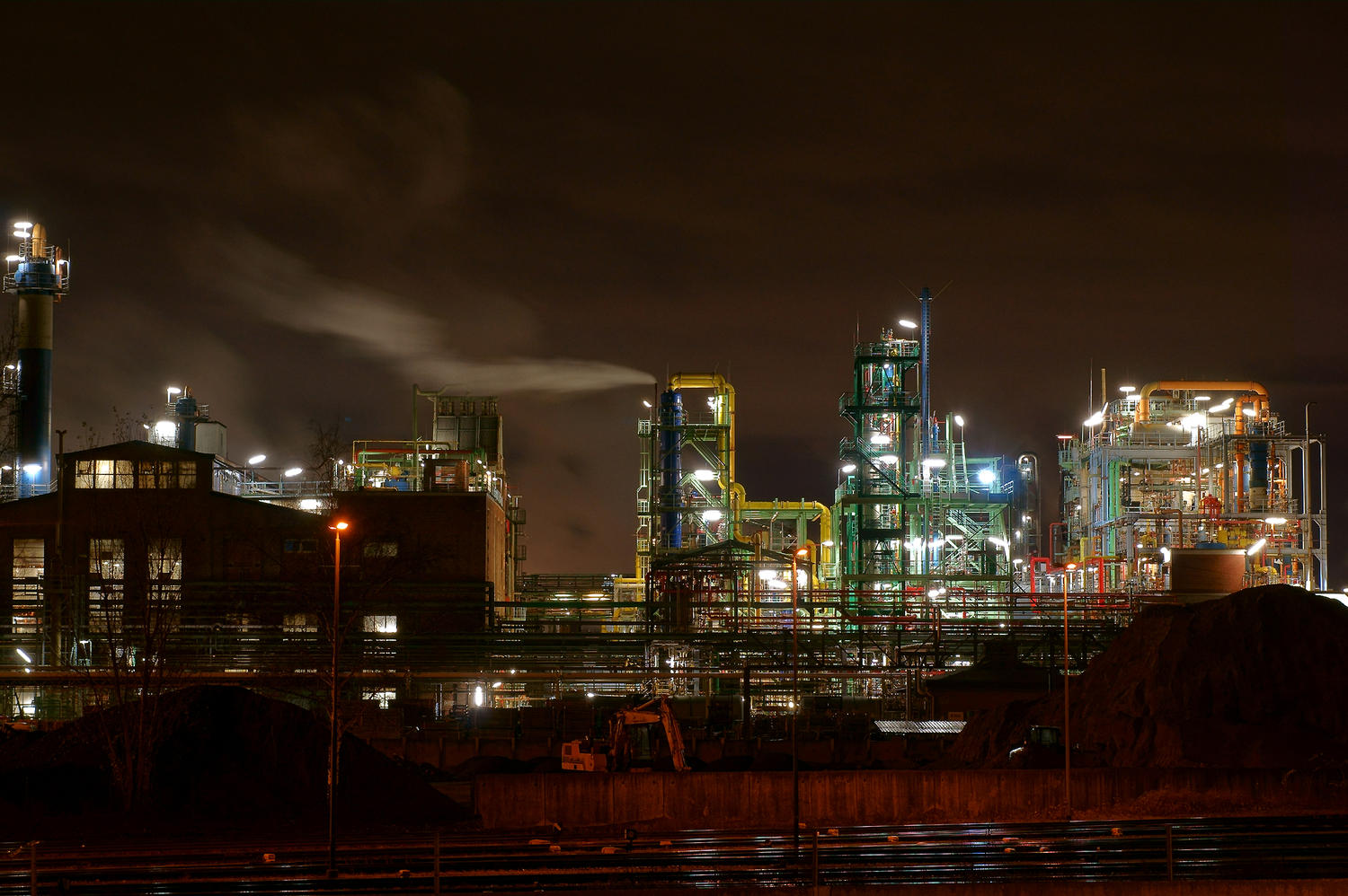 Industriepark Höchst Foto & Bild | industrie und technik, industrie ...