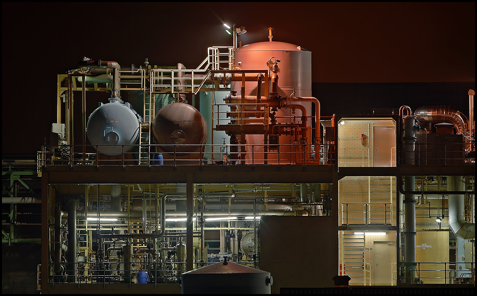 Industriepark Hoechst HDRI Foto & Bild | industrie und technik ...