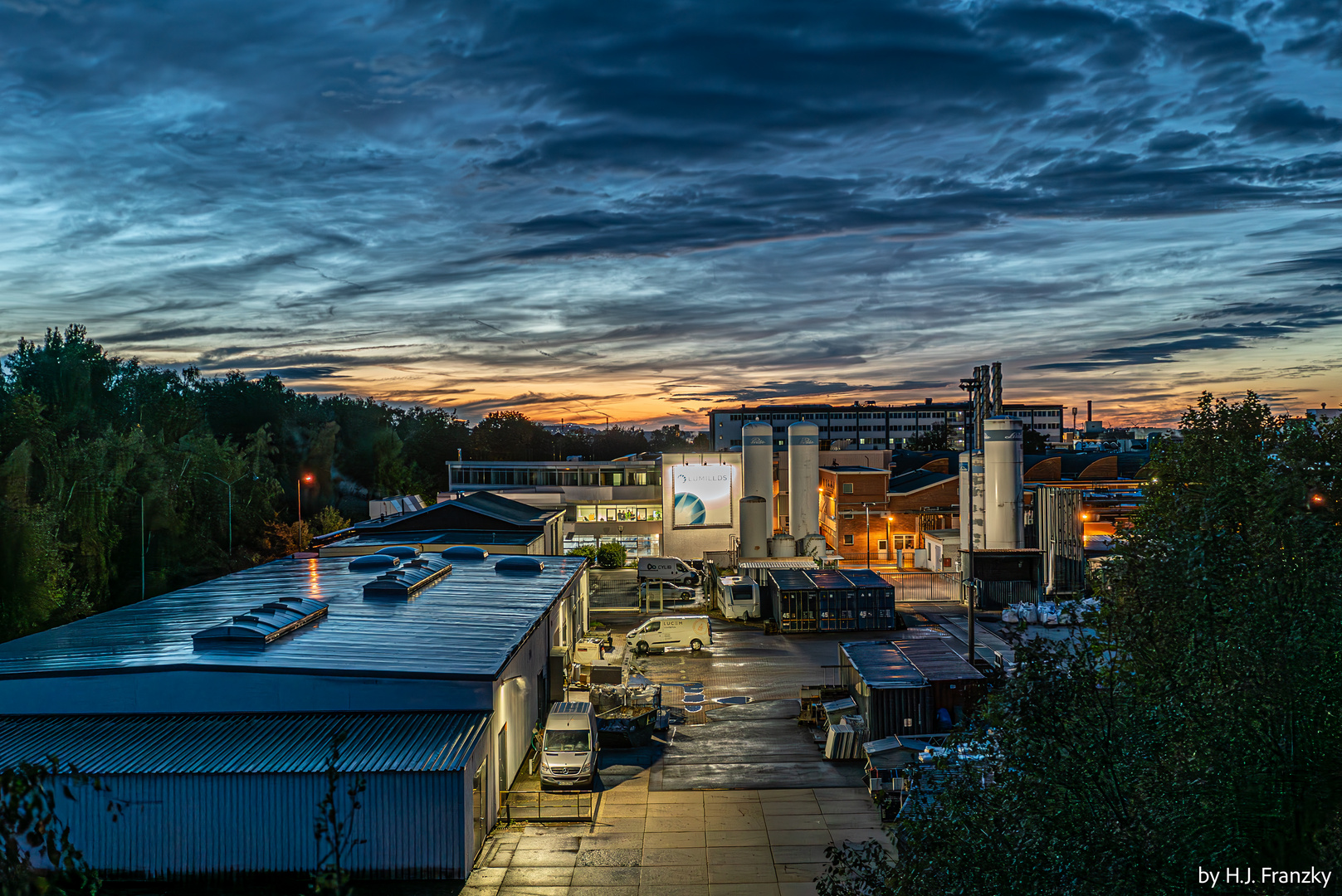 Industriepark zum Zahltag