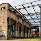 Industrieruine auf dem Gelände des Bergwerks Reden (Saarland)