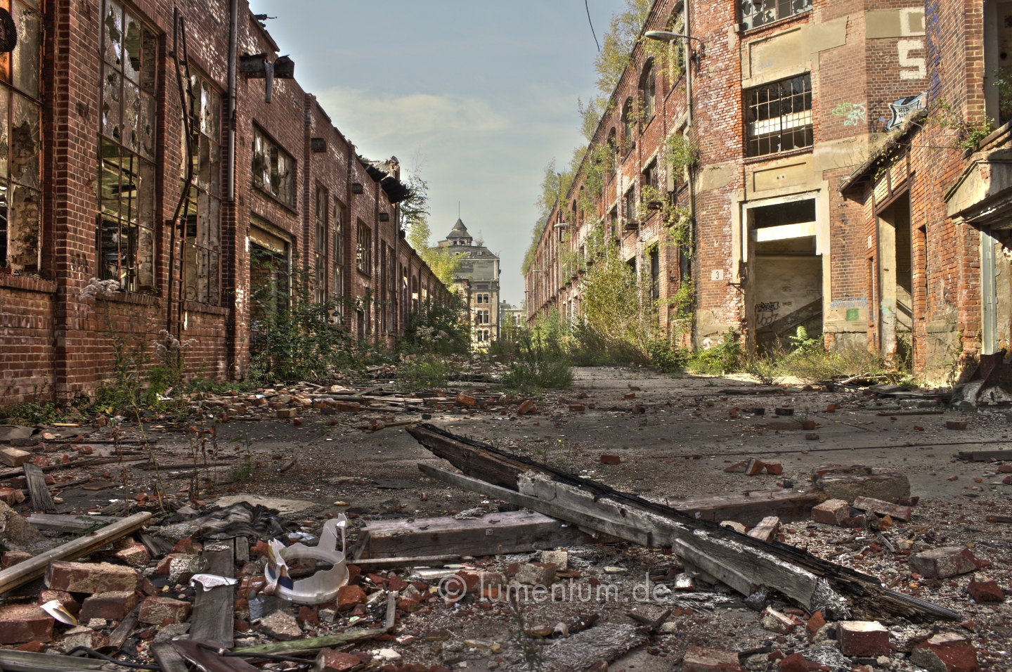 Industrieruine in Leipzig