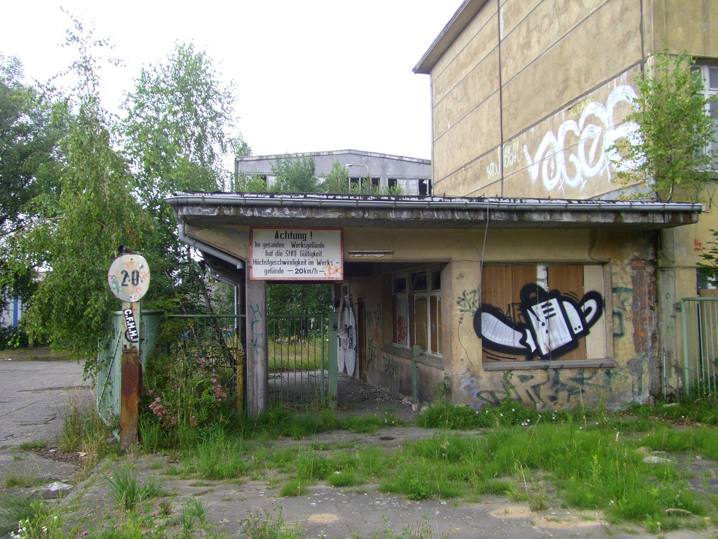 Industrieruine in Salzwedel, 02.07.2014