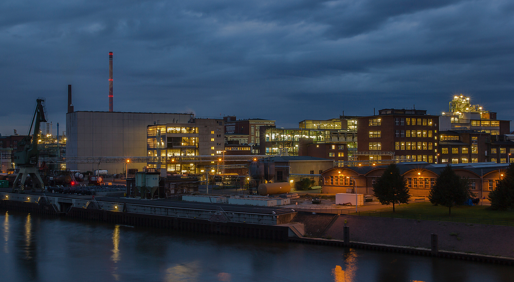 Industriewerk in Höchst bei Frankfurt