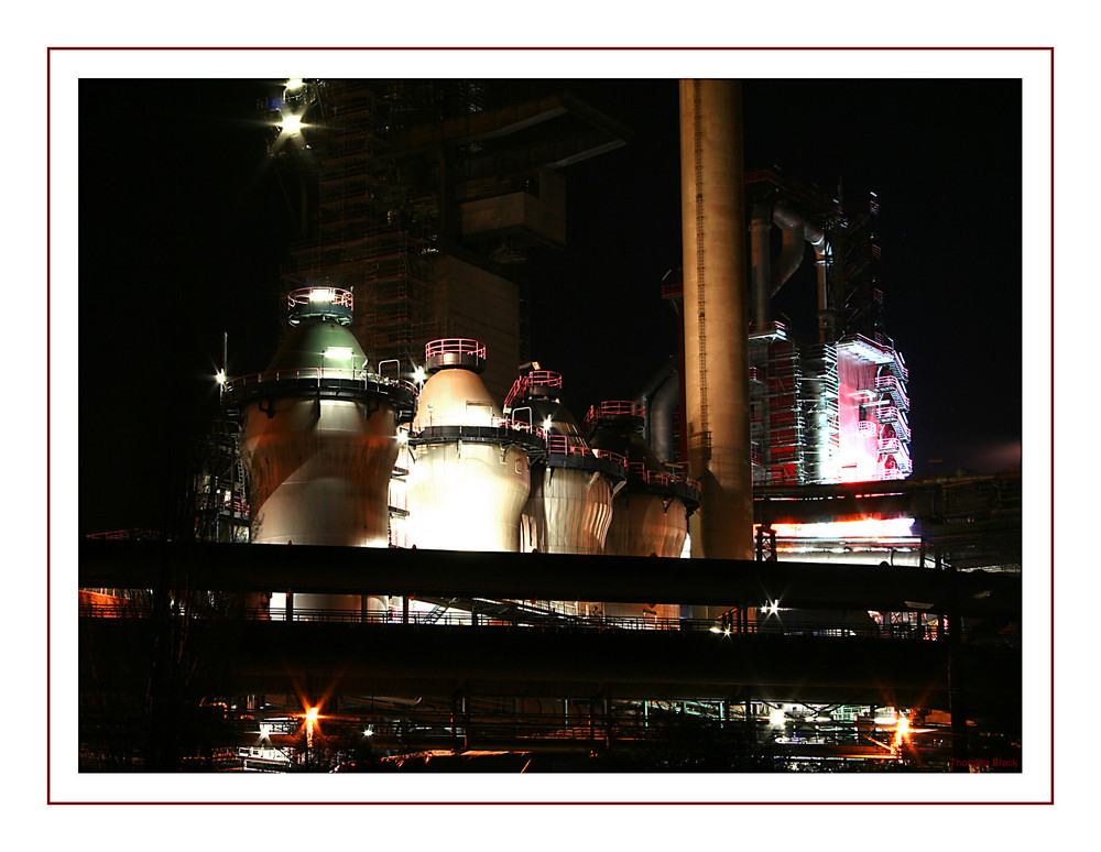 Industry by Night - Duisburg HochofenThyssenKrupp