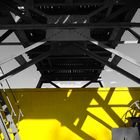 industry in bw and yellow