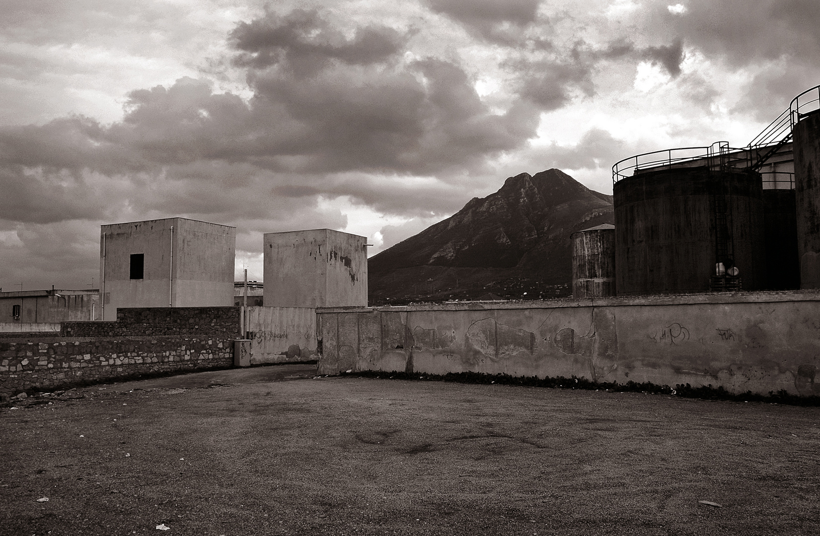 Industry Zone - abandoned zone - Port of Termini Imerese - Sicily