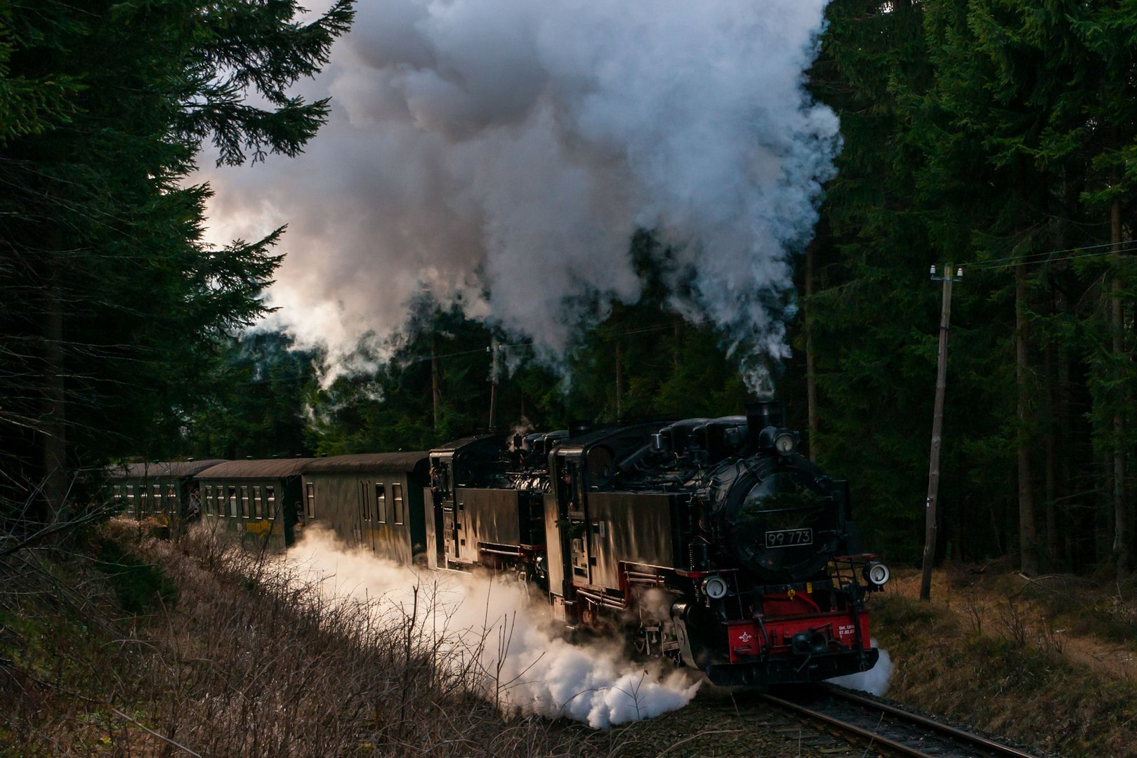 Inferno im Schatten des Fichtelberg's...