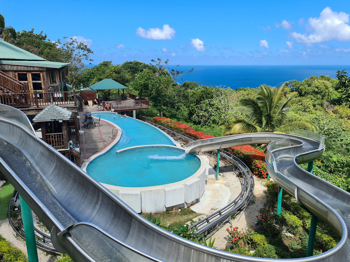 Infinity-Pool auf dem Mystic Mountain