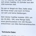 Info-Tafel Cadillac