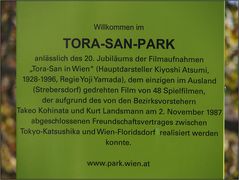 Info-Tafel Tora-San-Park