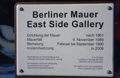 Informationen zur East Side Gallery