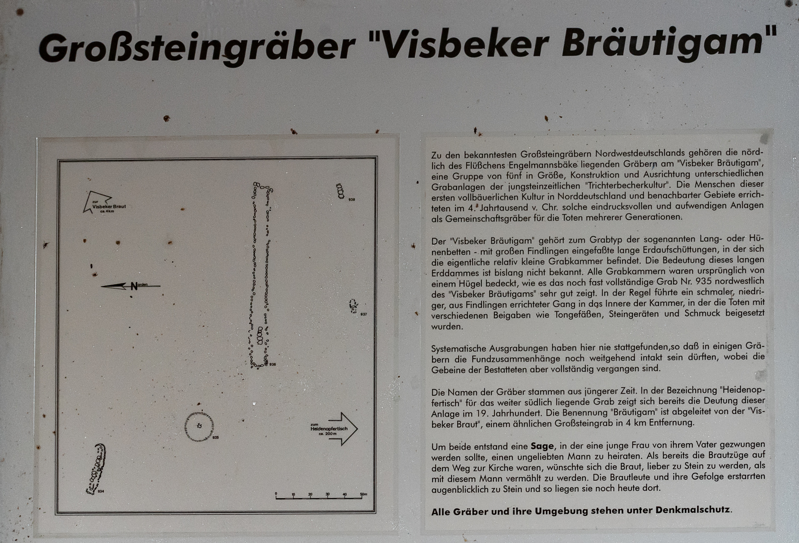 Infotafel Visbeker Bräutigam