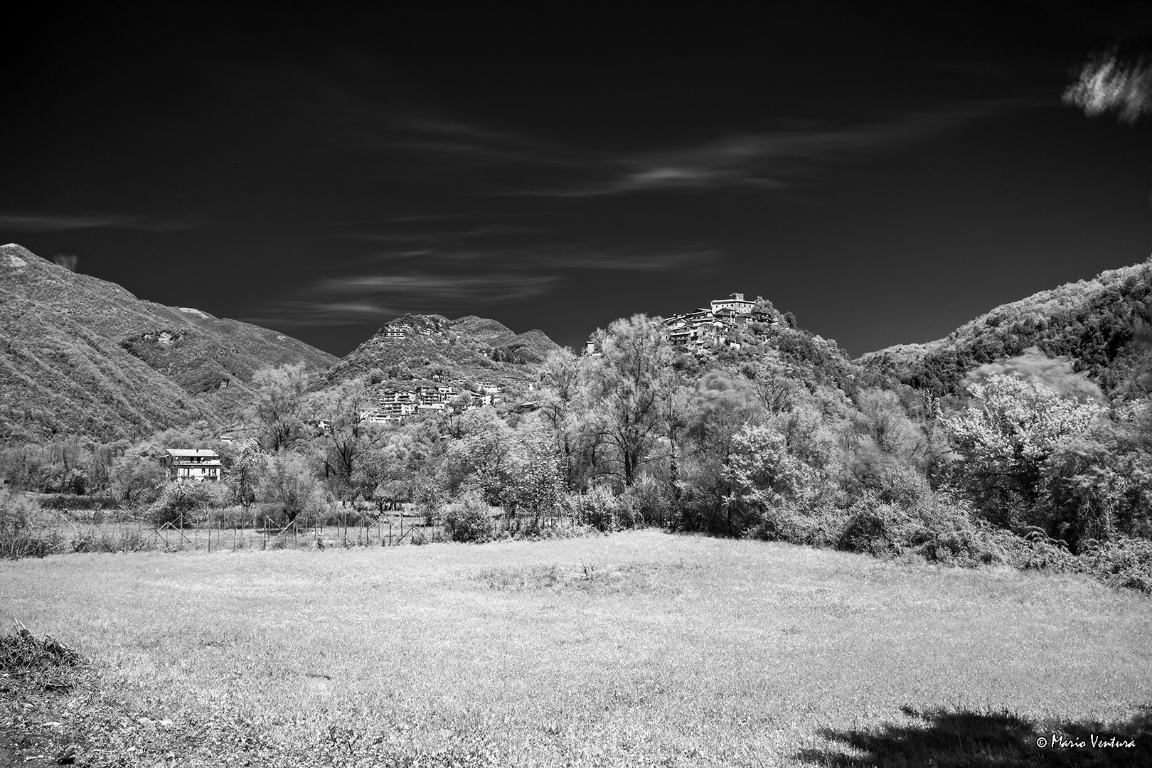 Infrared landscape