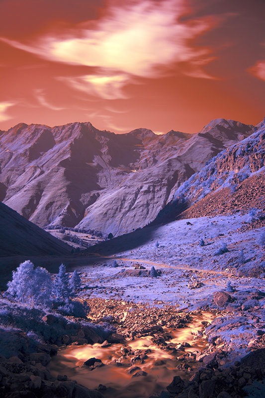 Infrared Pyrenees