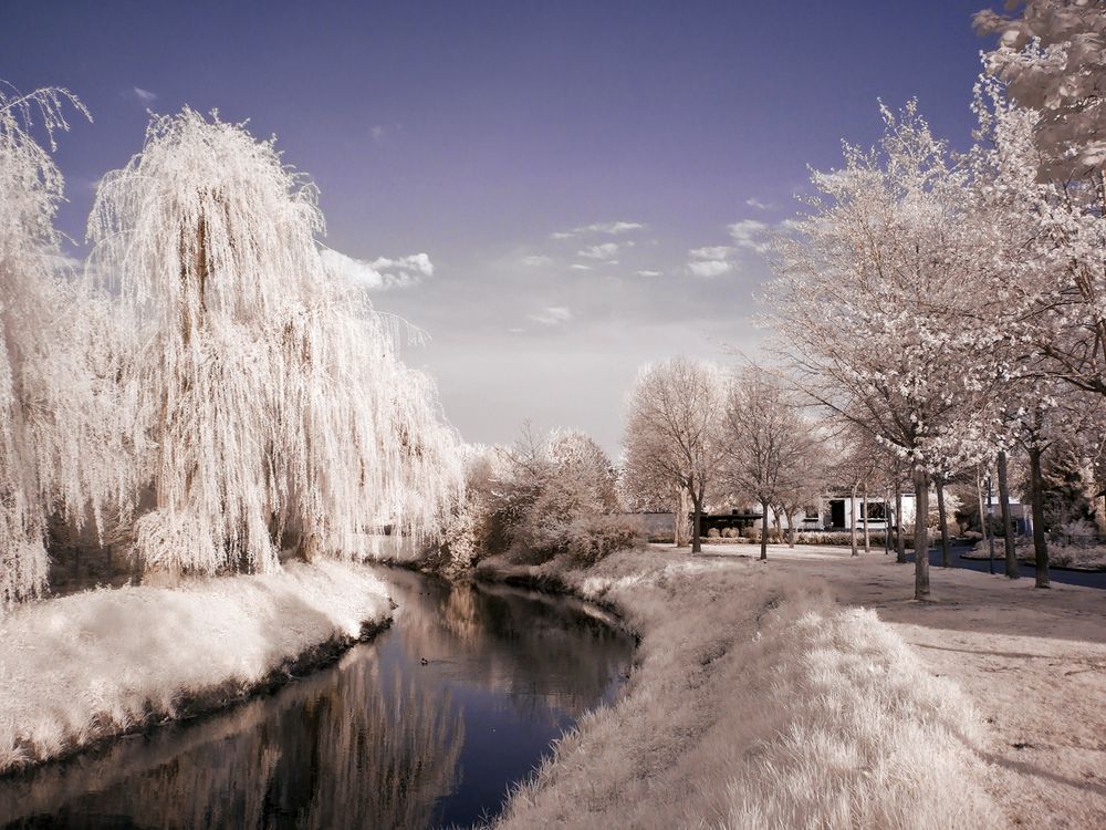 infrared river