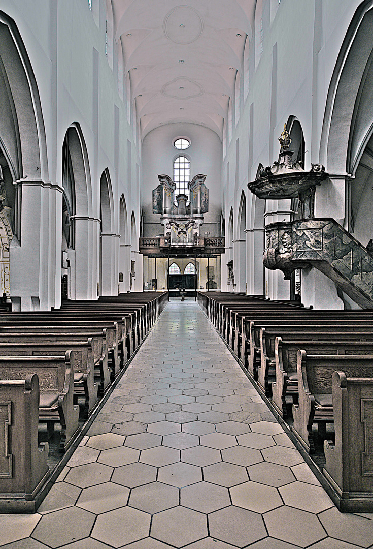 Ingolstadt Franziskaner Orgel-Prospekt 